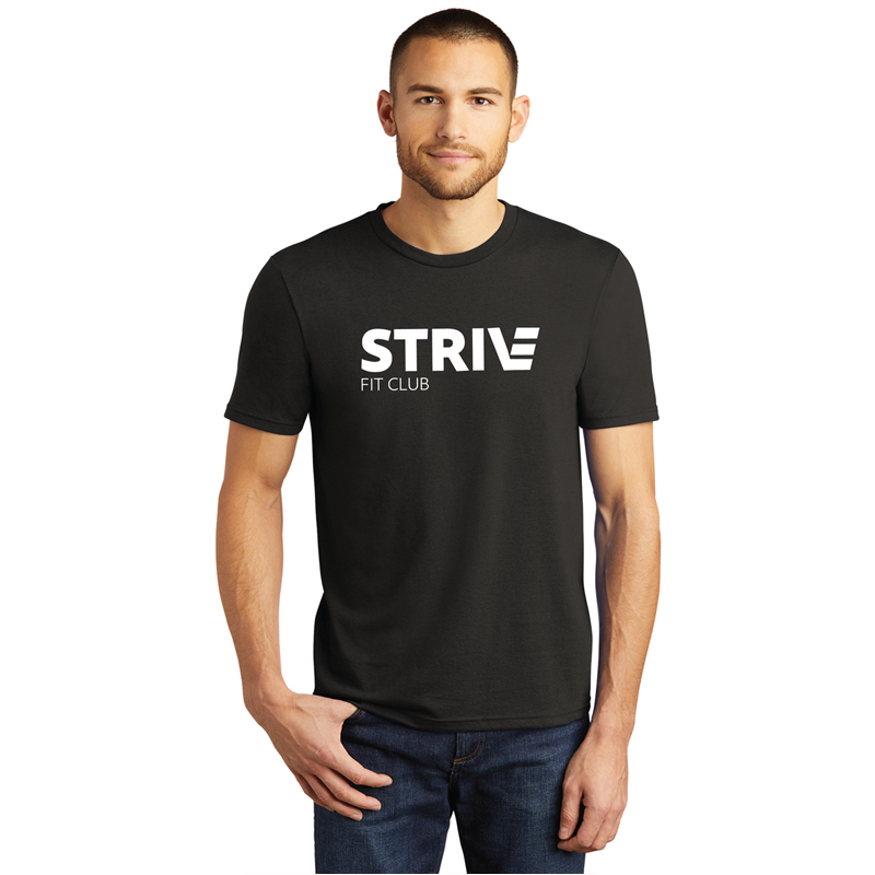 Strive - Tee Shirt - DM130 - Black - Full Front
